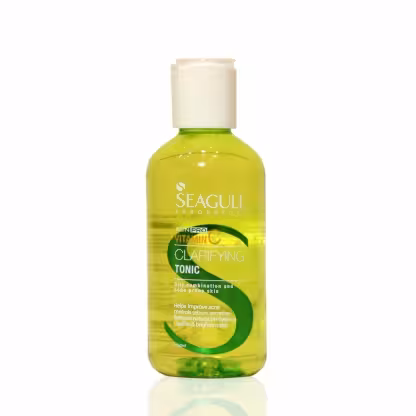 تونیک روشن کننده پوست حاوی ویتامین C سی گل Seagull Clarifying Tonic With Vitamin C For Oily Skins
