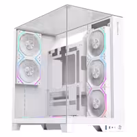 کیس کامپیوتر گیم مکس مدل Infinity Pro White