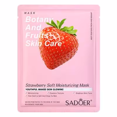 ماسک صورت ورقه ای توت فرنگی سادور