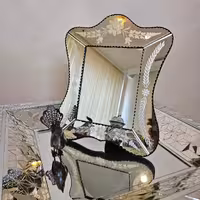 آینه آنتیک سنگی ارتفاع 40 