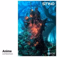 پازل شیشه ای استینو 260 تکه طرح انیمه (کد 80106)،(باجعبه)