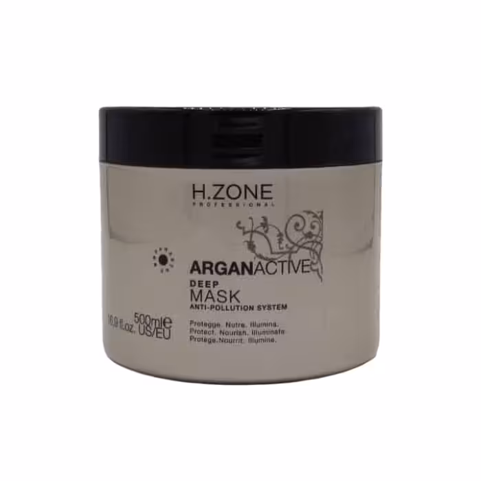 ماسک مو برند رنه بلانش سری H.ZONE حاوی روغن آرگان حجم 500 میلی لیتر