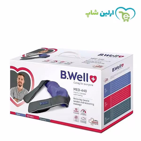 ماساژور شانه و گردن شیاتسو بی ول مدل MED-440