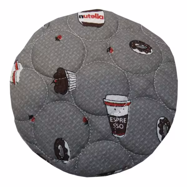 نیکل دم کنی طرح نوتلا و قهوه بزرگ