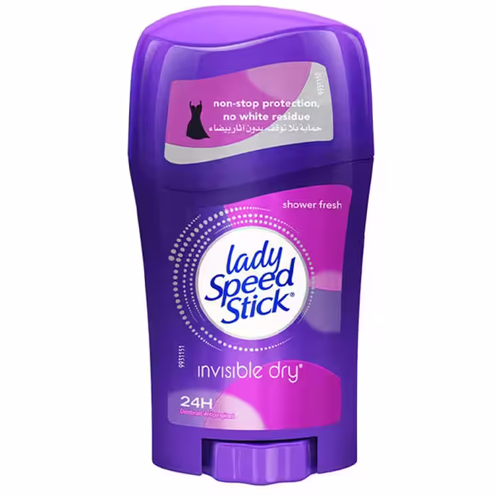 مام استیک ضد تعریق زنانه لیدی اسپید مدل Invisible Dry Shower Fresh وزن 40 گرم