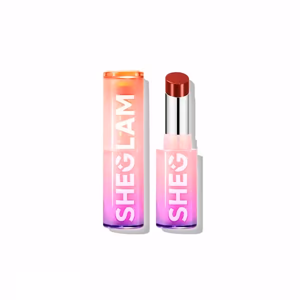 رژ لب جامد براق و مرطوب کننده شیگلم مدل Mirror Kiss High-Shine رنگ Bold Type
