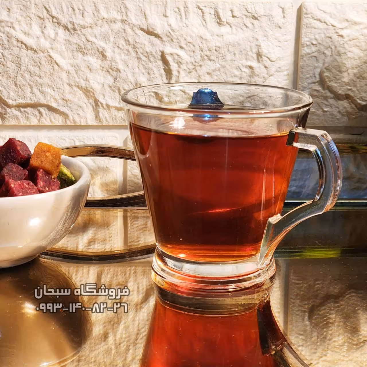 فنجان شیشه ای مخروطی