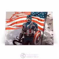 تابلو شاسی کاپیتان امریکا CAPTAIN AMERICA