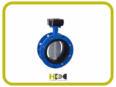 شیر پروانه ای فلنج دار یا باترفلای ولو فلنج دار