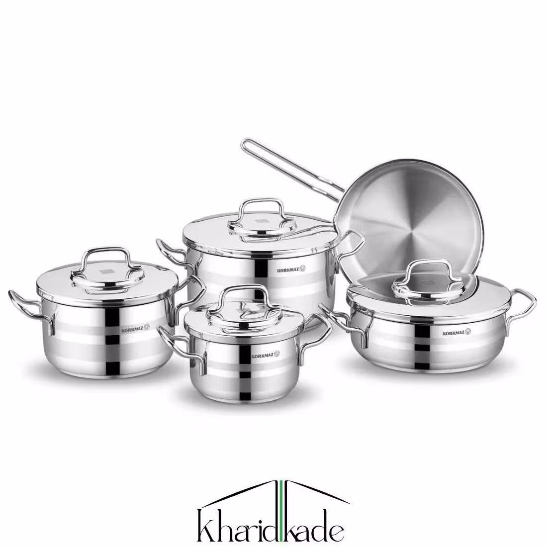 سرویس قابلمه 9 پارچه کرکماز (اصلی) مدل A2050