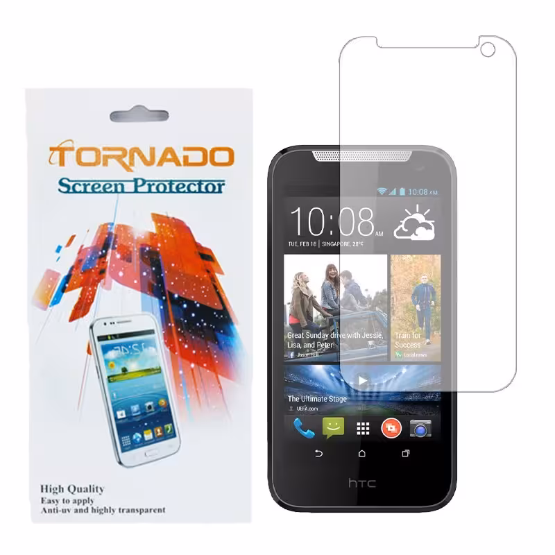 محافظ صفحه نمایش نانوگلس TORNADO مناسب موبایل  HTC d310