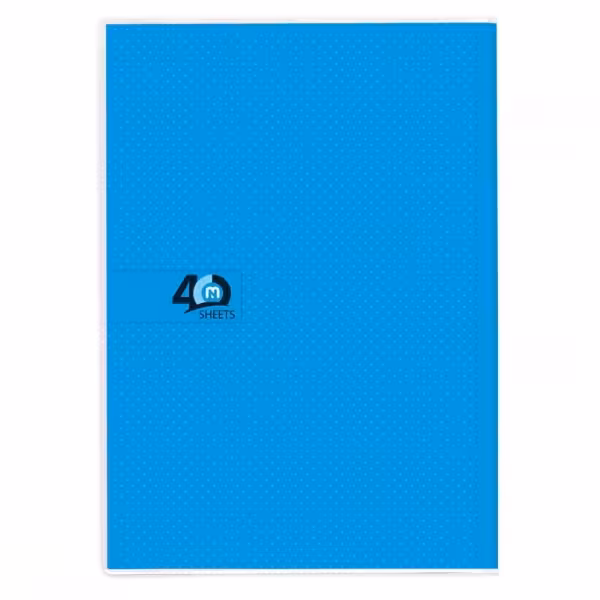 دفتر 40 برگ با جلد (ته چسب) کد 9402.طرح 1