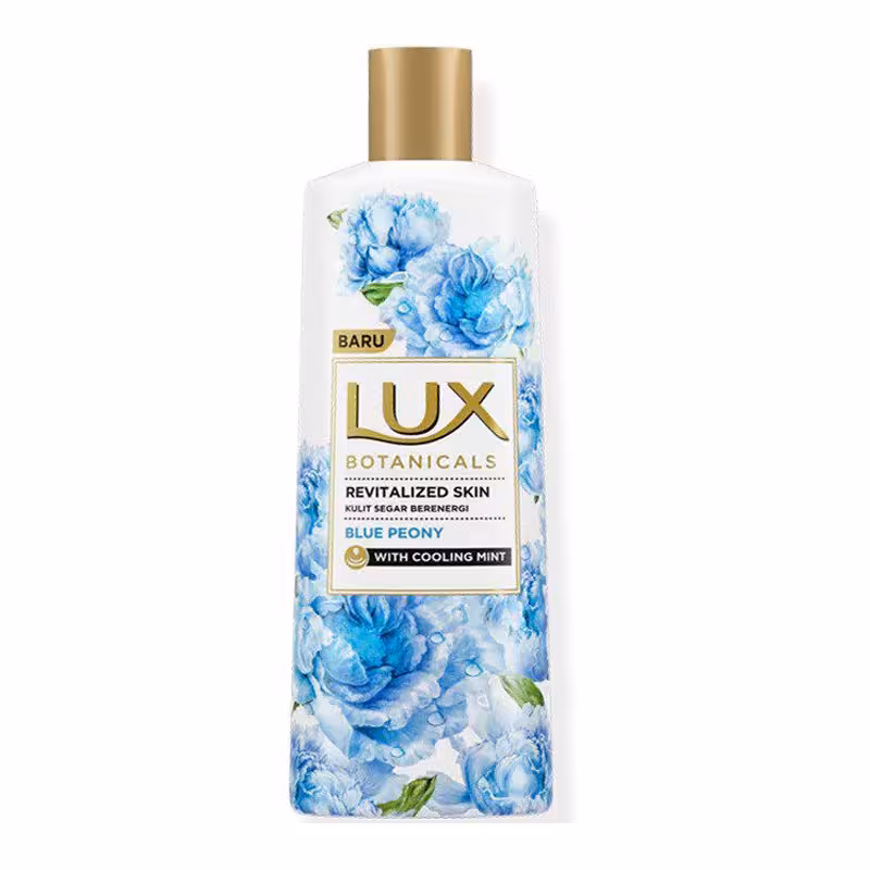 شامپو بدن لوکس مدل blue peony with cooling mint حجم 250 میل