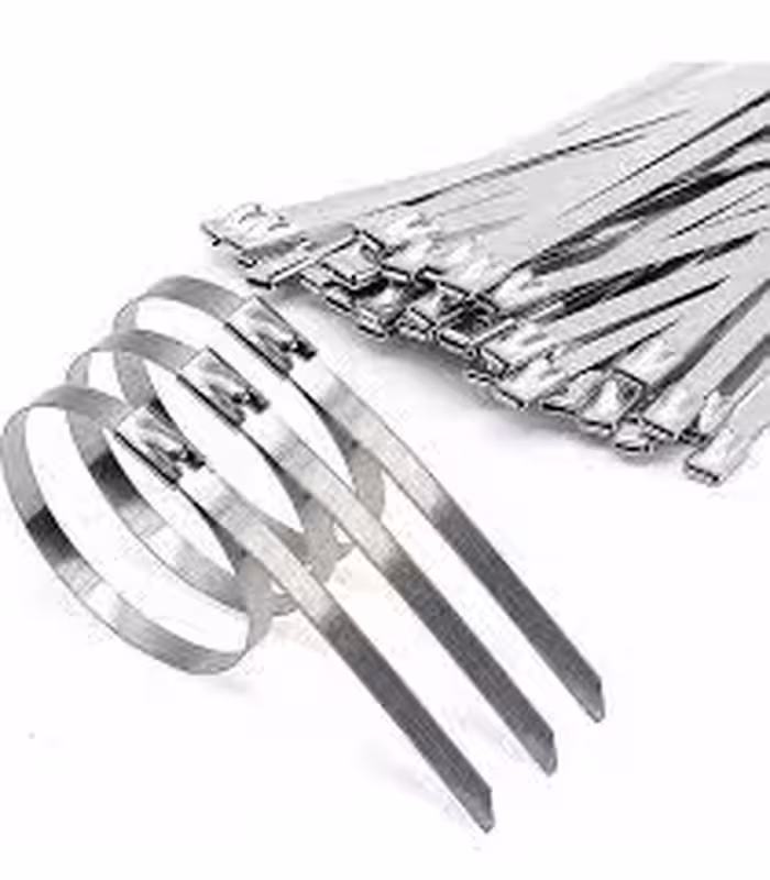 بست کمربندی استیل 304  600*7.9