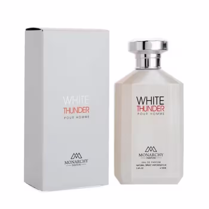 ادو پرفیوم مردانه مونارچی مدل White Thunder حجم 100میلی لیتر