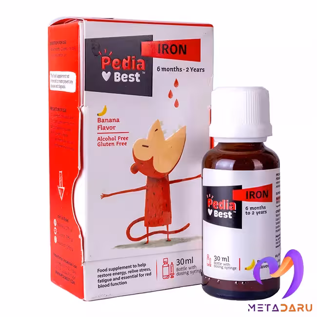 قطره خوراکی آهن پدیابست | Pedia Best Iron