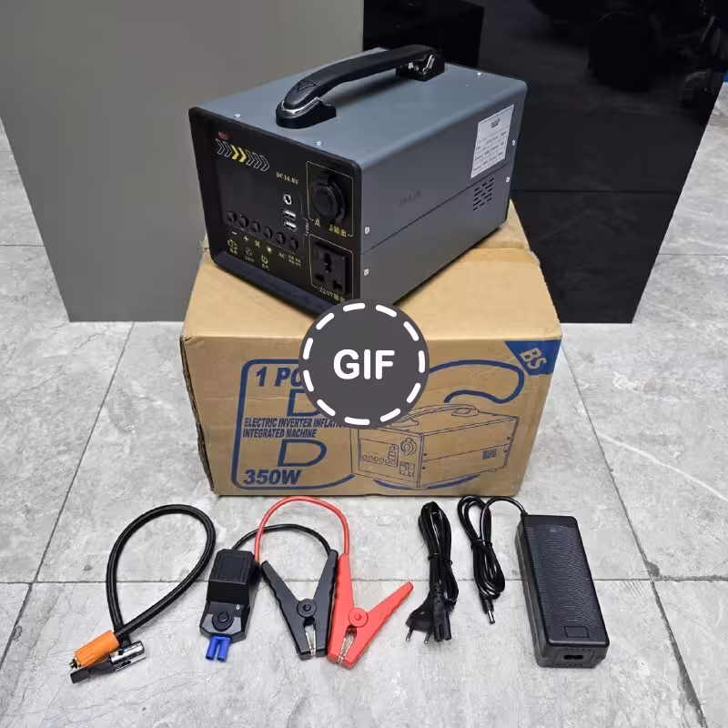 پاور استیشن ، کمپرسور و جامپ استارتر 350 وات باس مدل 6-079