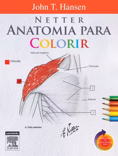 خرید و دانلود نسخه کامل کتاب Netter: Anatomia para Colorir
