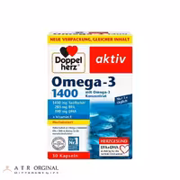 کپسول امگا 3 1400 و ویتامین E دوپل هرز