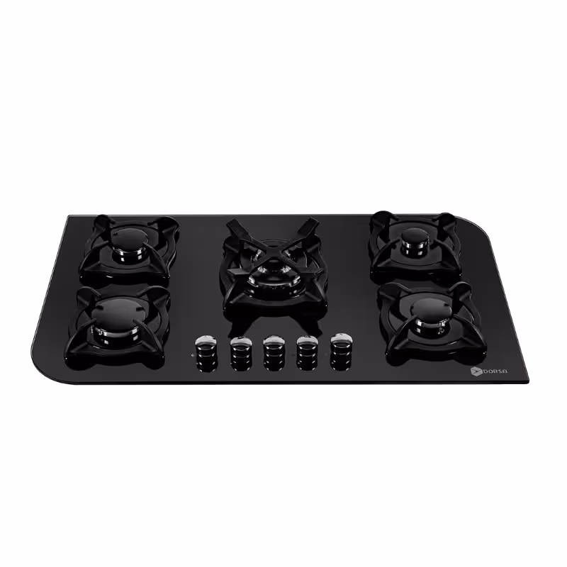 گاز رومیزی شیشه ای درسا مدل ویدا DG2107-5M(بیست و پنج ماه گارانتی)