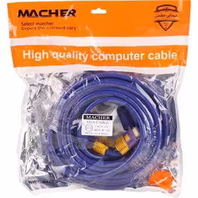 کابل مانیتور VGA – MACHER-3 9 – MR260- 1.5M