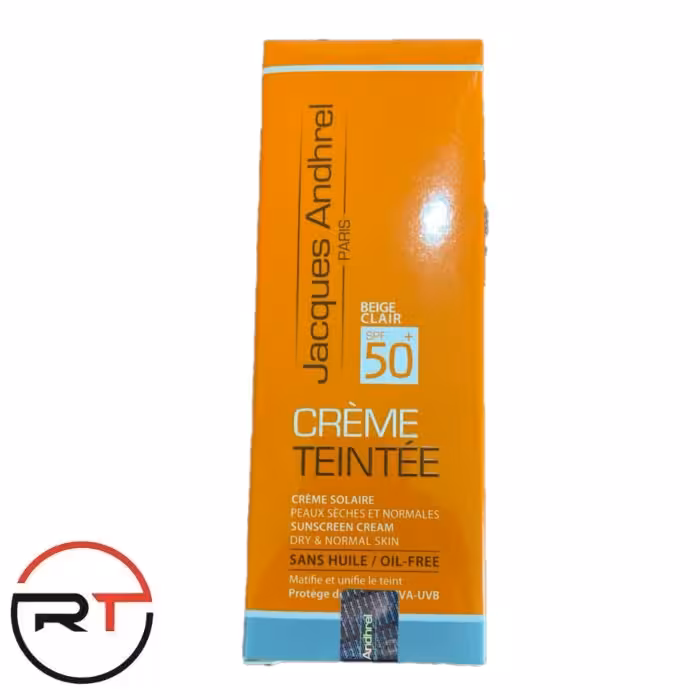 ضد آفتاب بژ روشن SPF50 پوست خشک و معمولی ژاک آندرل 50 میلی