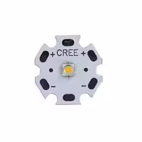 لامپ نور زرد کِری 20 میلی متر CREE XP-E2 3W