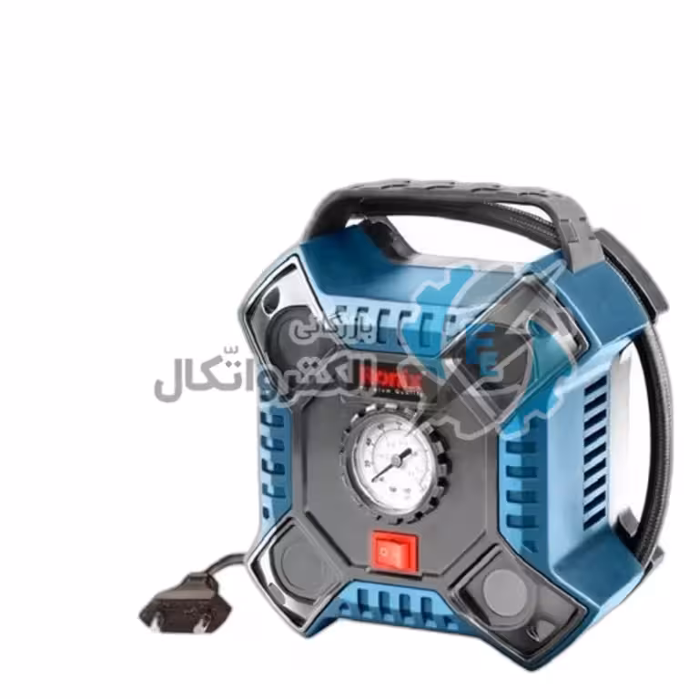 مینی کمپرسور آنالوگ رونیکس مدل RH-4262 همراه چراغ ال ای دی و لوازم