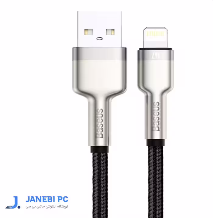کابل تبدیل USB به لایتنینگ باسئوس مدل CALJK-B01 طول 2 متر