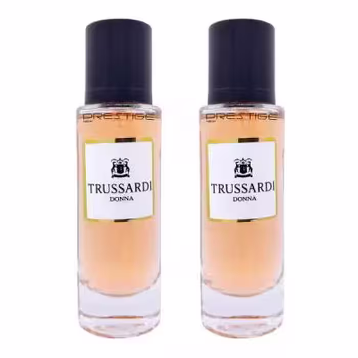 عطر جیبی زنانه نیو پرستیژ کالر مدل Trussardi Donna حجم 35 میلی‌لیتر بسته 2 عددی