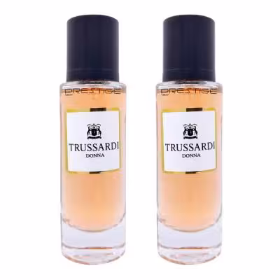 عطر جیبی زنانه نیو پرستیژ کالر مدل Trussardi Donna حجم 35 میلی‌لیتر بسته 2 عددی
