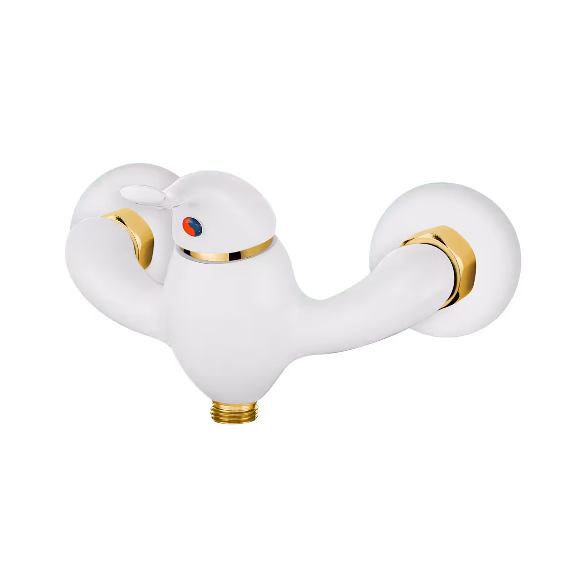 شیر توالت کاویان مدل بیتا سفید طلایی