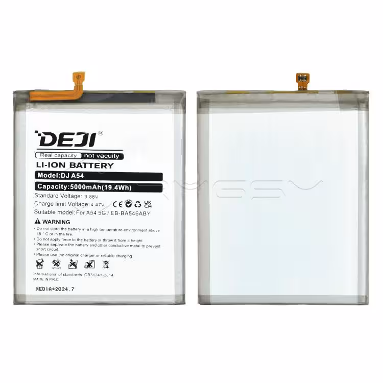 باتری سامسونگ A54 برند DEJI تقویت شده