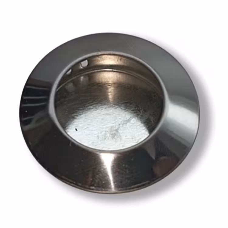 دستگیره توکار مدرن رنگ کروم کاپران با 2 سال ضمانت تعویض