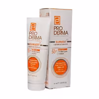 کرم ضد آفتاب SPF50 پرودرما ( بژ روشن )