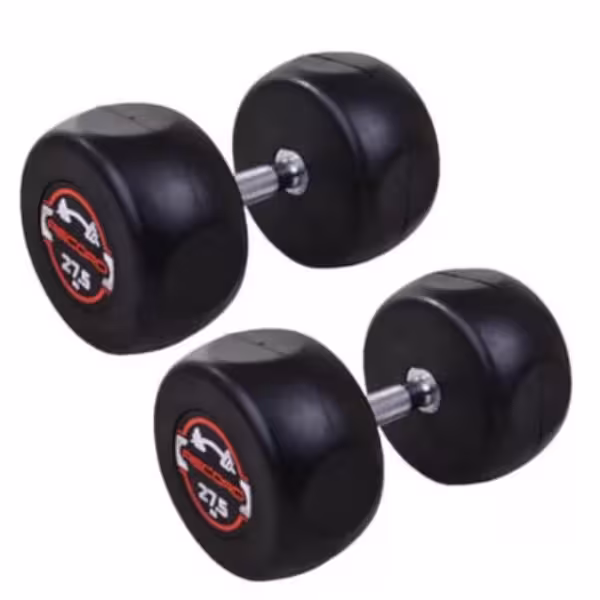 دمبل گرد وزن 27.5 کیلوگرم round dumbbell