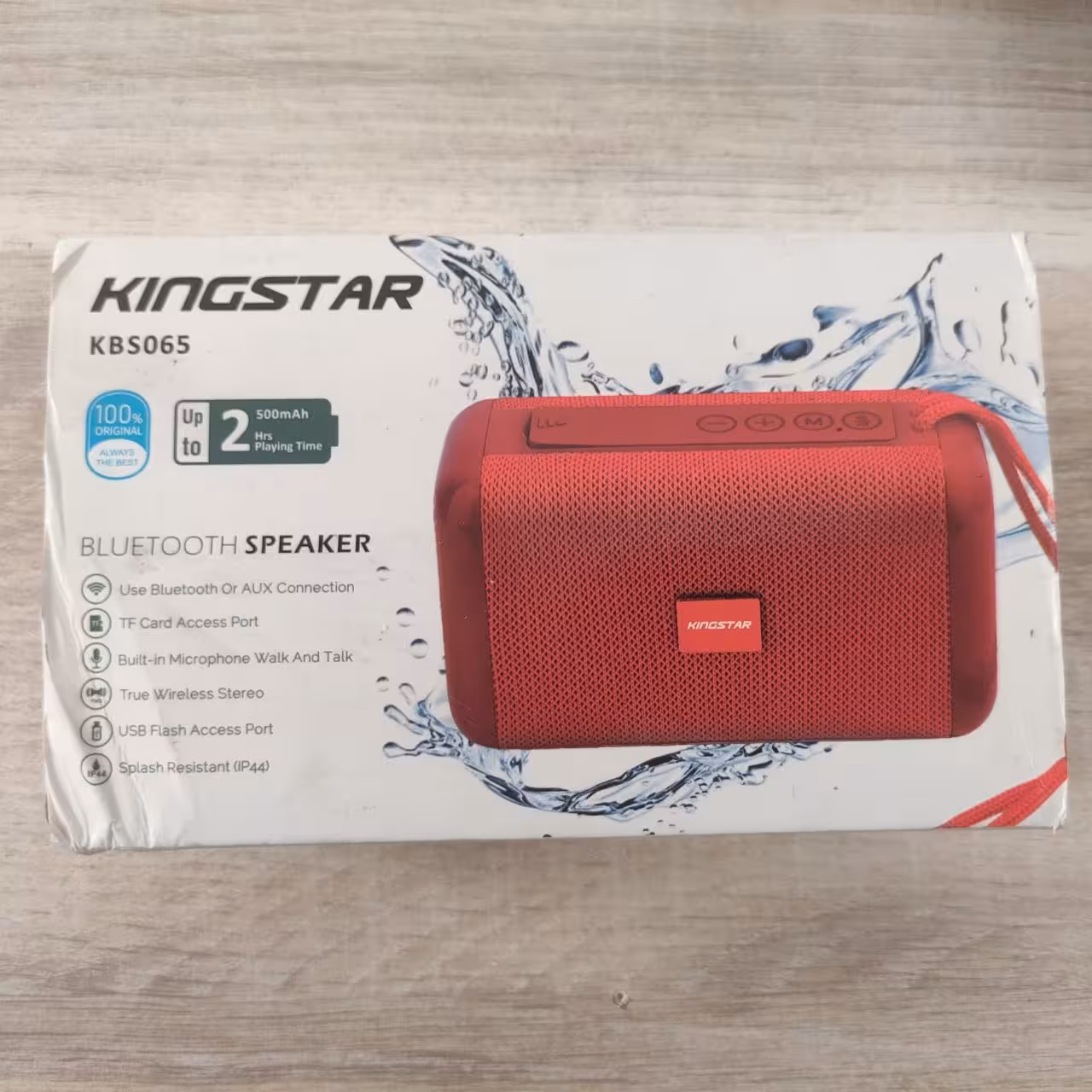 اسپیکر بلوتوثی قابل حمل کینگ استار مدل KBS-065 - دوسو آی تی