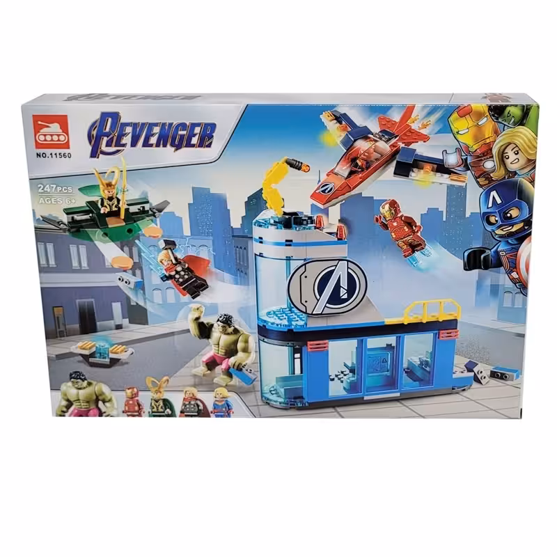 ساختنی لگو پایگاه اونجرز کد 11560