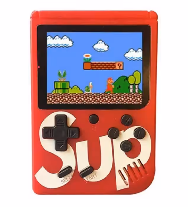 کنسول بازی قابل حمل Sup Game Box مدل Plus 400 - قرمز