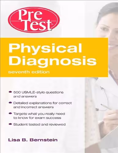 خرید و دانلود نسخه کامل کتاب Physical Diagnosis PreTest Self Assessment And Review
