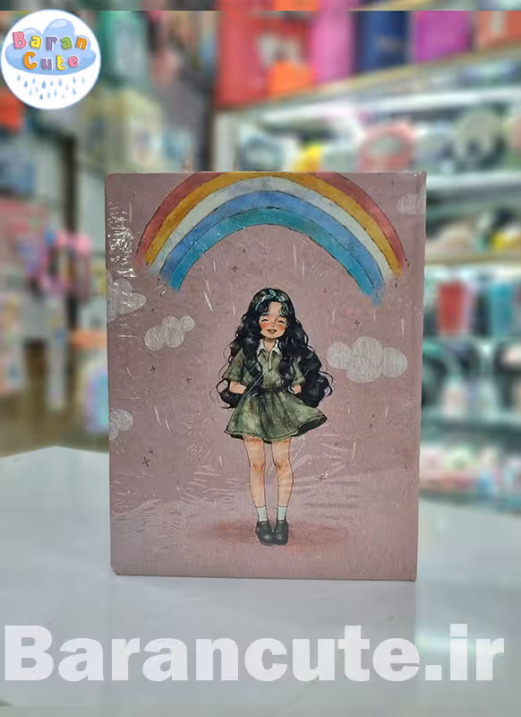 کلاسور سویل 26 حلقه طرح دختر