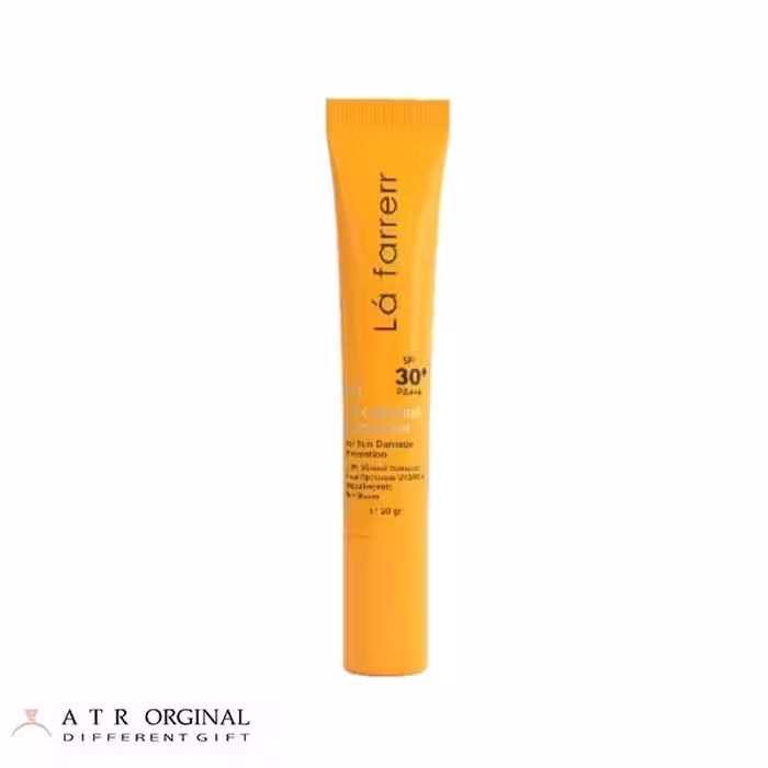 کرم ضد آفتاب دور چشم بدون رنگ لافارر مدل مینرال با 30 SPF