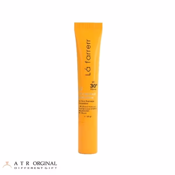 کرم ضد آفتاب دور چشم بدون رنگ لافارر مدل مینرال با 30 SPF