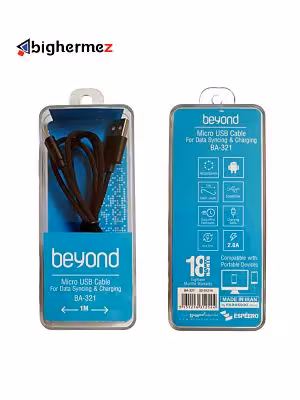 کابل شارژ میکرو یو اس بی بایوند مدل Ba-321