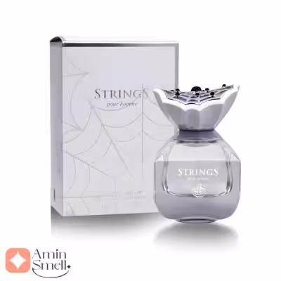 ادکلن استرینگز نقره ای فراگرنس ورد | Strings Silver Fragrance World