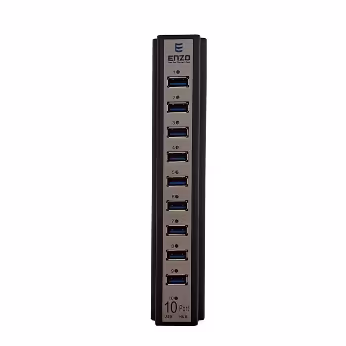 هاب 10 پورت USB 2.0 انزو مدل UH-10AEnzo