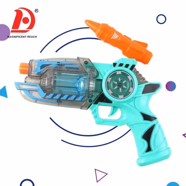 اسباب بازی تفنگ موزیکال فضایی چراغدار