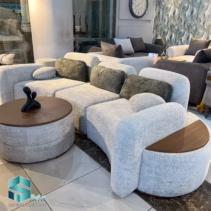 مبل 9 نفره مدل اِل کاپل