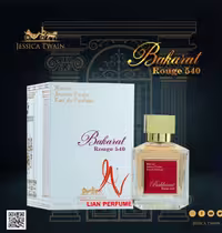عطر ادکلن باکارات رز 540 سفید باراکات جسیکا توین jessica twain bakkarat rouge