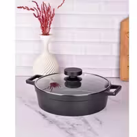 تابه 28 دو دسته کف گرانیت دیاموند یونیک UN-8914